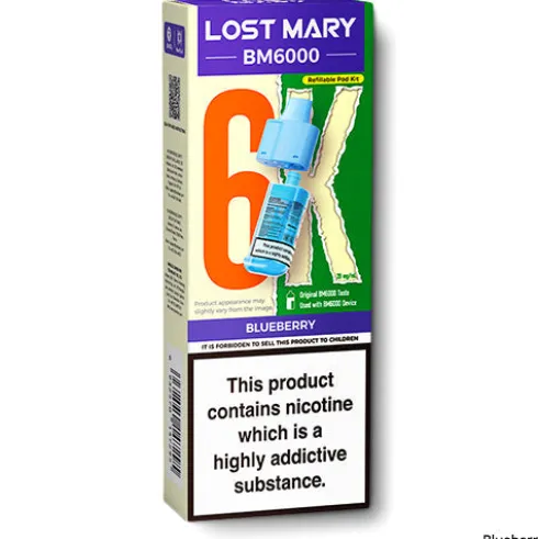 Blueberry BM6000 Refill Pods by Lost Mary