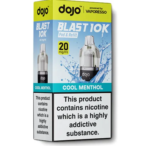 Cool Menthol Pod & Refill by Dojo Blast 10k