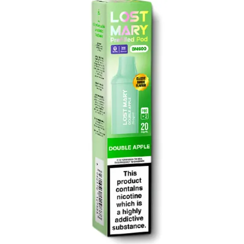 Double Apple BM600 Prefilled Pods by Lost Mary