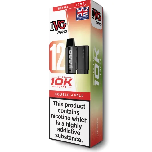 Double Apple Pro 12 Refill Pod by IVG