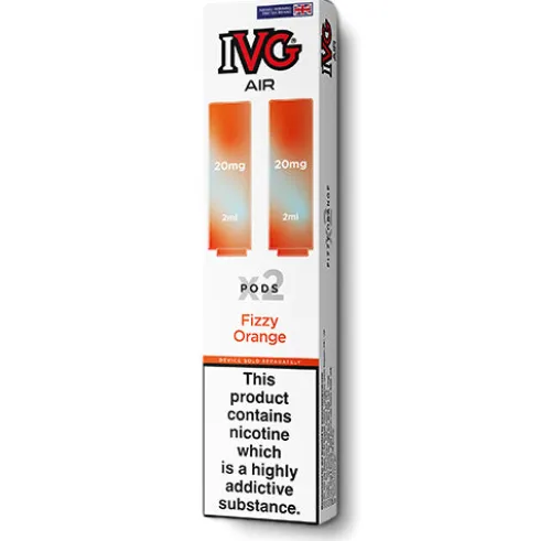 Fizzy Orange Air Pods by IVG