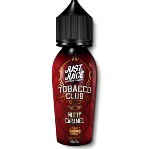 Nutty Caramel Tobacco 50ml Shortfill by Just Juice