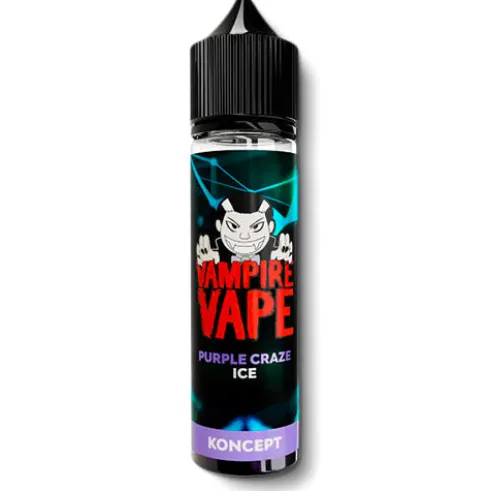 Purple Craze Ice 50ml Shortfill by Vampire Vape