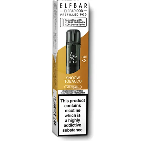 Snoow Tobacco Elfbar 600 Prefilled Pods